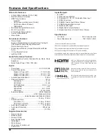 Предварительный просмотр 46 страницы Hitachi LE42T516 Owner'S Manual