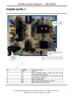 Preview for 8 page of Hitachi LE55A6R9 Service Manual