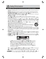 Preview for 3 page of Hitachi LE70EC04AUD Installation & Operating Instructions Manual