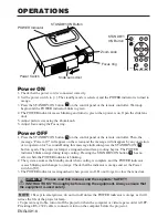 Preview for 8 page of Hitachi Liquid Crystal Projector User Manual