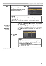 Preview for 23 page of Hitachi LP-AW3001 User Manual