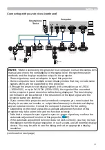 Preview for 11 page of Hitachi LP-EU5002 User Manual