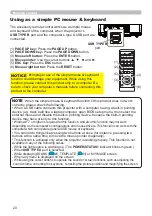 Preview for 20 page of Hitachi LP-EU5002 User Manual