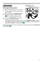 Preview for 21 page of Hitachi LP-EU5002 User Manual