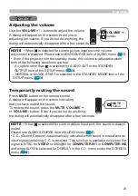 Preview for 23 page of Hitachi LP-EU5002 User Manual