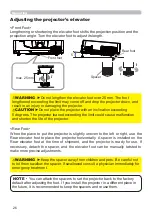 Preview for 26 page of Hitachi LP-EU5002 User Manual