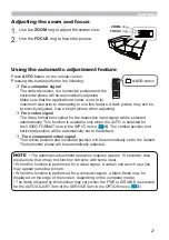 Preview for 27 page of Hitachi LP-EU5002 User Manual