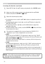 Preview for 30 page of Hitachi LP-EU5002 User Manual