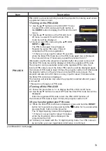 Preview for 79 page of Hitachi LP-EU5002 User Manual