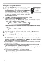 Preview for 32 page of Hitachi LP-EW5002 User Manual