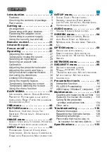 Preview for 2 page of Hitachi LP-TW3001 User Manual