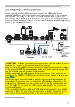 Preview for 15 page of Hitachi LP-TW3001 User Manual