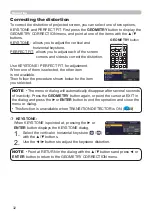 Preview for 32 page of Hitachi LP-TW3001 User Manual