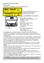 Preview for 4 page of Hitachi LP-TW34001 User Manual