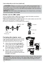 Preview for 8 page of Hitachi LP-TW34001 User Manual