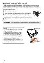 Preview for 10 page of Hitachi LP-TW34001 User Manual