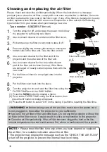 Preview for 16 page of Hitachi LP-TW34001 User Manual