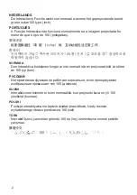 Preview for 2 page of Hitachi LP-TW4001 User Manual