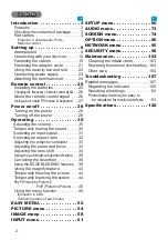 Preview for 2 page of Hitachi LP-WU3500 User Manual