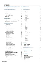 Предварительный просмотр 2 страницы Hitachi LP-WU6500 User Manual