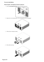 Предварительный просмотр 26 страницы Hitachi LP-WU6600 User Manual