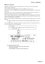 Предварительный просмотр 35 страницы Hitachi LP-WU6600 User Manual