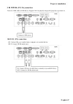 Предварительный просмотр 37 страницы Hitachi LP-WU6600 User Manual