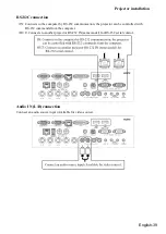 Предварительный просмотр 39 страницы Hitachi LP-WU6600 User Manual