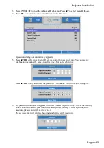 Предварительный просмотр 45 страницы Hitachi LP-WU6600 User Manual