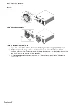 Предварительный просмотр 48 страницы Hitachi LP-WU6600 User Manual