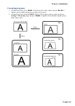 Предварительный просмотр 49 страницы Hitachi LP-WU6600 User Manual