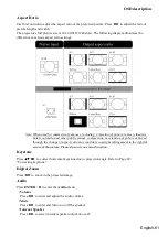 Предварительный просмотр 61 страницы Hitachi LP-WU6600 User Manual