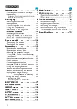 Предварительный просмотр 2 страницы Hitachi LP-WU9100B User Manual