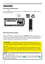 Предварительный просмотр 24 страницы Hitachi LP-WU9100B User Manual