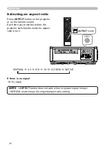 Предварительный просмотр 26 страницы Hitachi LP-WU9100B User Manual