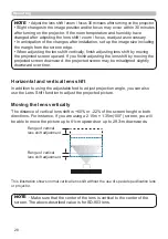 Предварительный просмотр 28 страницы Hitachi LP-WU9100B User Manual