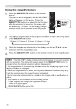 Предварительный просмотр 38 страницы Hitachi LP-WU9100B User Manual