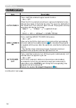 Предварительный просмотр 58 страницы Hitachi LP-WU9100B User Manual