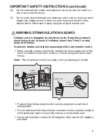 Preview for 5 page of Hitachi LULLABABY BCM241T08 Owner'S Manual