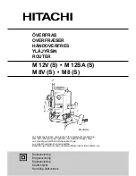 Предварительный просмотр 1 страницы Hitachi M 12SA (S) Handling Instructions Manual