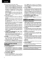 Предварительный просмотр 10 страницы Hitachi M 12SA (S) Handling Instructions Manual