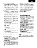 Предварительный просмотр 15 страницы Hitachi M 12SA (S) Handling Instructions Manual