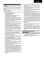 Предварительный просмотр 17 страницы Hitachi M 12SA (S) Handling Instructions Manual