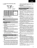 Предварительный просмотр 19 страницы Hitachi M 12SA (S) Handling Instructions Manual