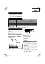 Предварительный просмотр 9 страницы Hitachi M 12SE Handling Instructions Manual