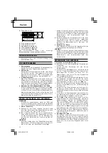 Preview for 14 page of Hitachi M 12SE Handling Instructions Manual