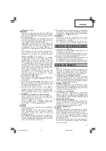 Предварительный просмотр 15 страницы Hitachi M 12SE Handling Instructions Manual