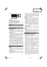 Preview for 19 page of Hitachi M 12SE Handling Instructions Manual