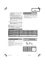 Preview for 23 page of Hitachi M 12SE Handling Instructions Manual