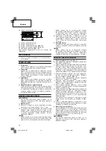 Preview for 24 page of Hitachi M 12SE Handling Instructions Manual